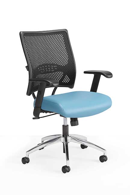 The Impact Series is a strikingly simple and contemporary multi-use seating collection. Impact Series provides a flexible and breathable surface that ergonomically supports the biomechanics of movement.