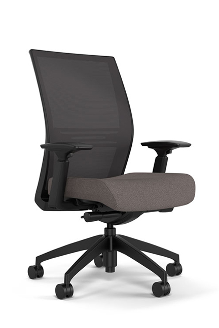Adjustable lumbar bands and breakthrough design give the powerful and affordable Amplify optimum ergonomic support with the lure of aerodynamic comfort.