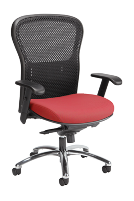 The Abby series is a contemporary executive seating collection that incorporates a stylish mesh back and elegant frame. The Abby series incorporates a variety of ergonomic features including a lumber support that is adjustable to suit each users needs.