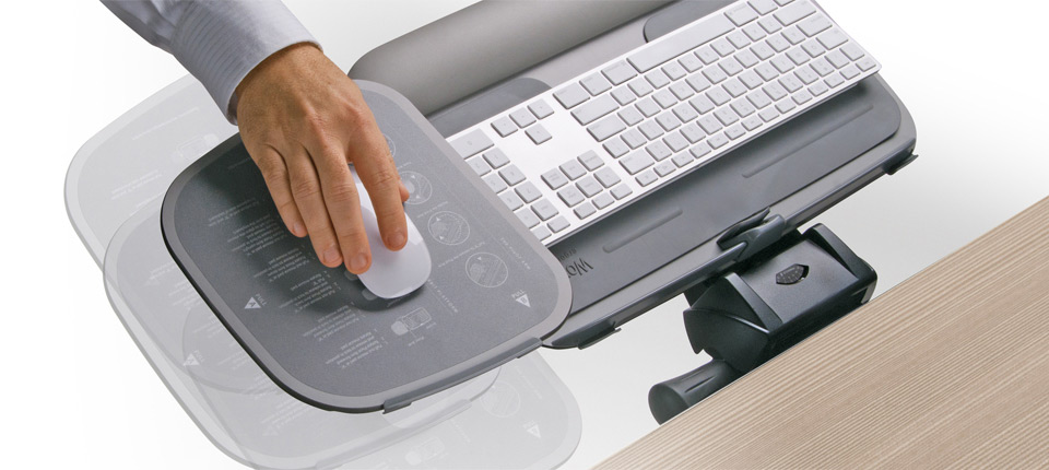 Whether you are outfitting one workstation or thousands, Workrite Glide 2™ moves to everyone's comfort level. Its limitless range of adjustability is out of this world.