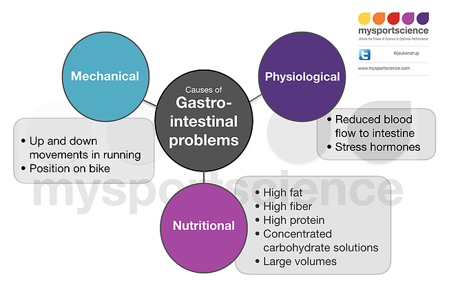 Gastrointestinal problems in athletes