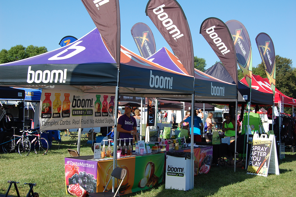 CarbBoom! Energy Gels Fall 2016 events