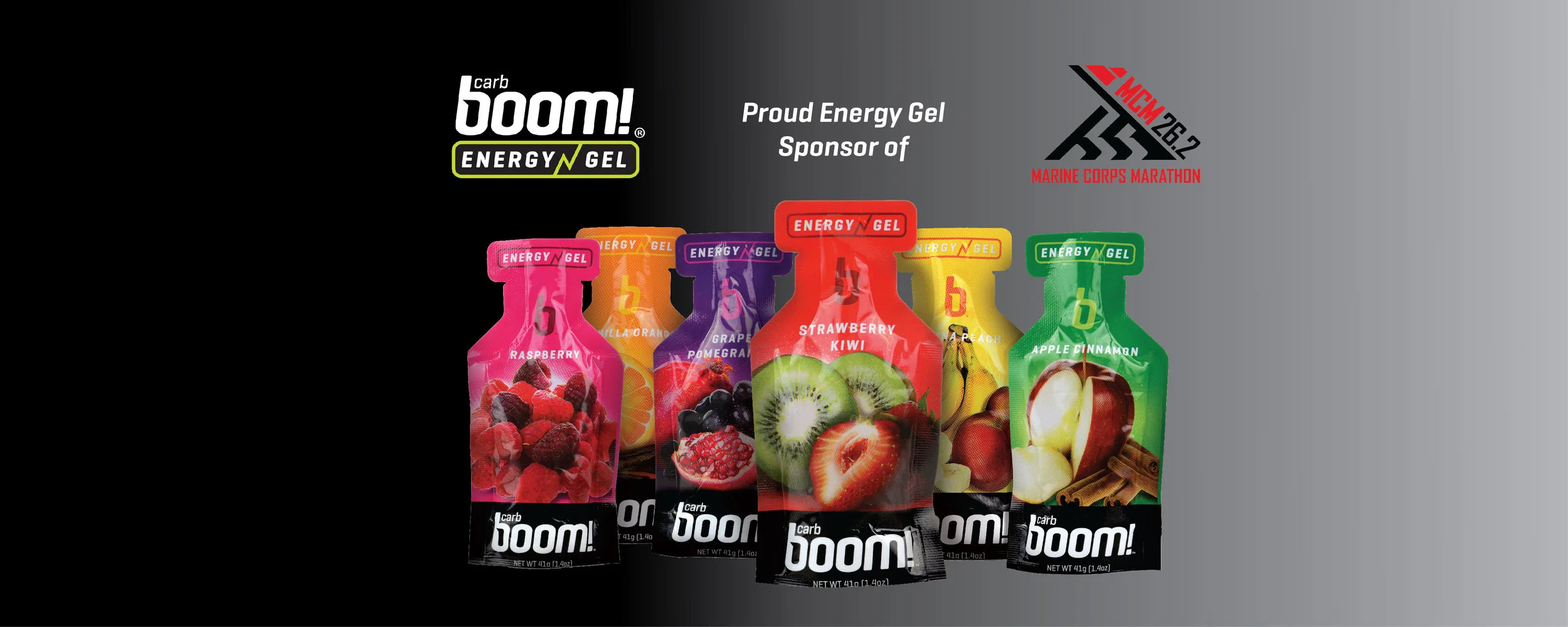 Boom Nutrition Announces Energy Gel Partnership with 2018 Marine Corps Marathon