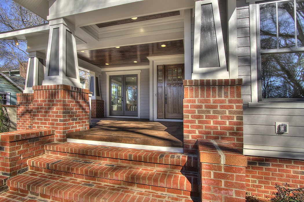 Brick Craftsman Style Homes Porches 16 Front Porch Remodels That