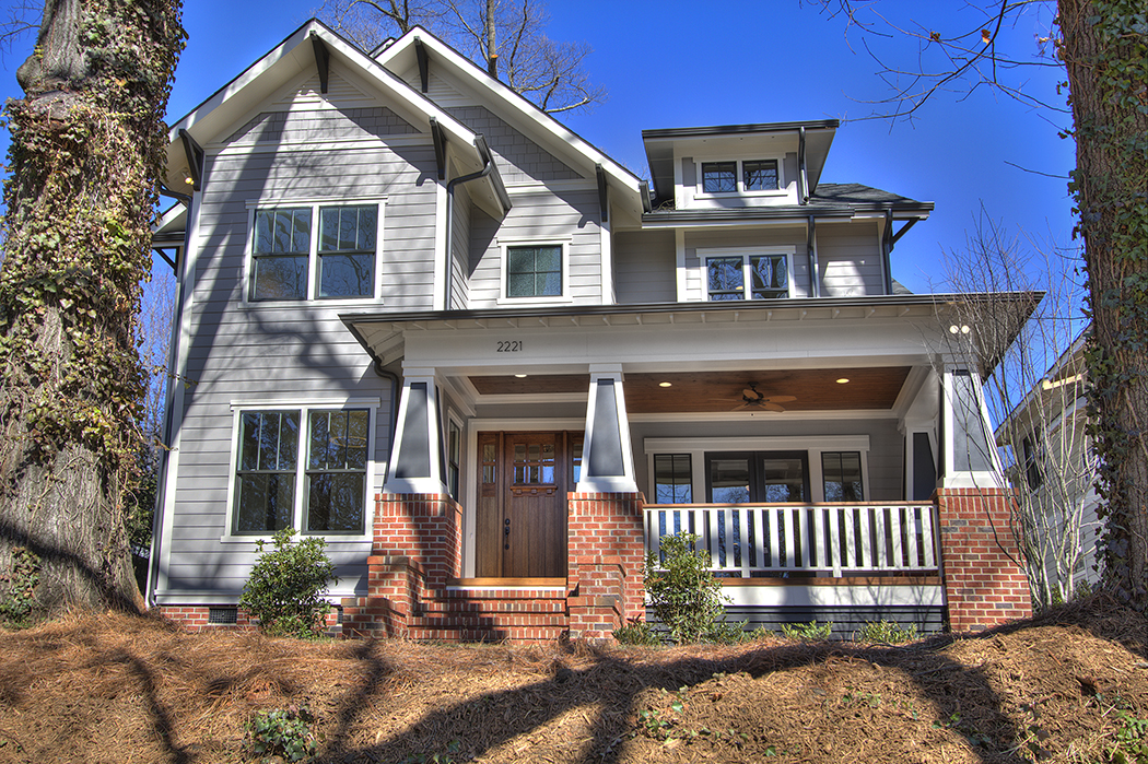 Carolina Craftsman Builders - Charlotte Custom Home Builder - Craftsman Elevation - Floor Plan Design.jpg