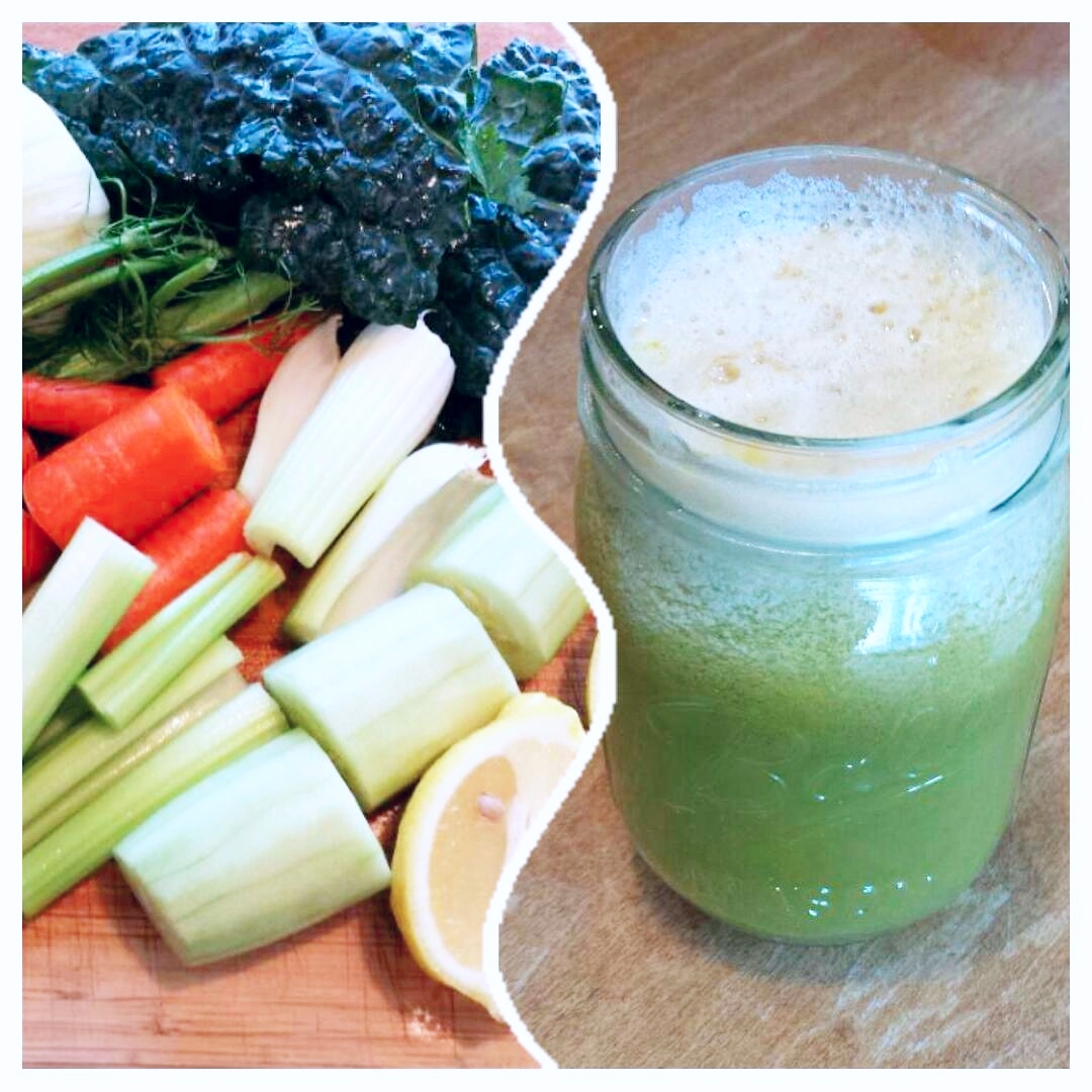 Cuccumber-Kale-Fennel Juice