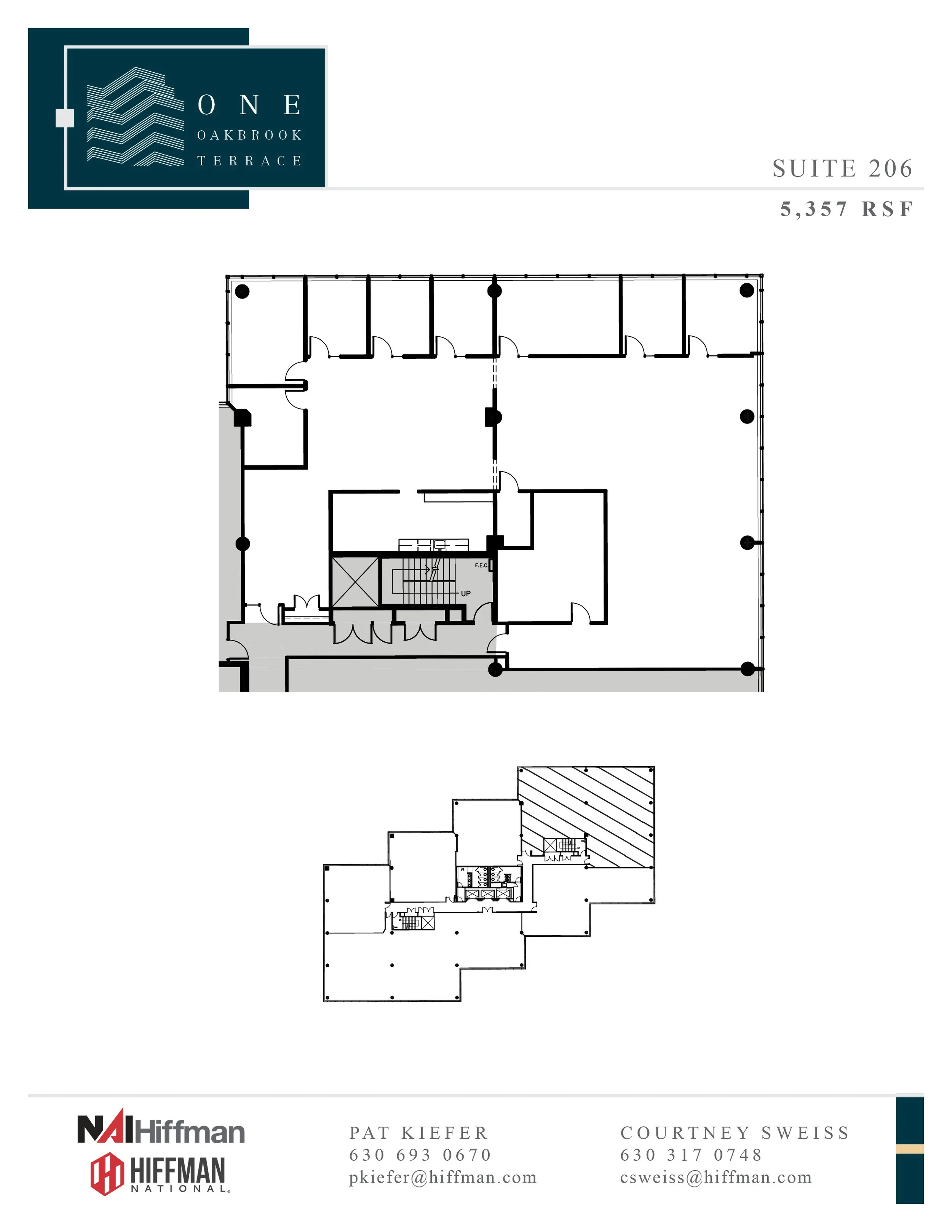 Suite 206  I  5,357 RSF