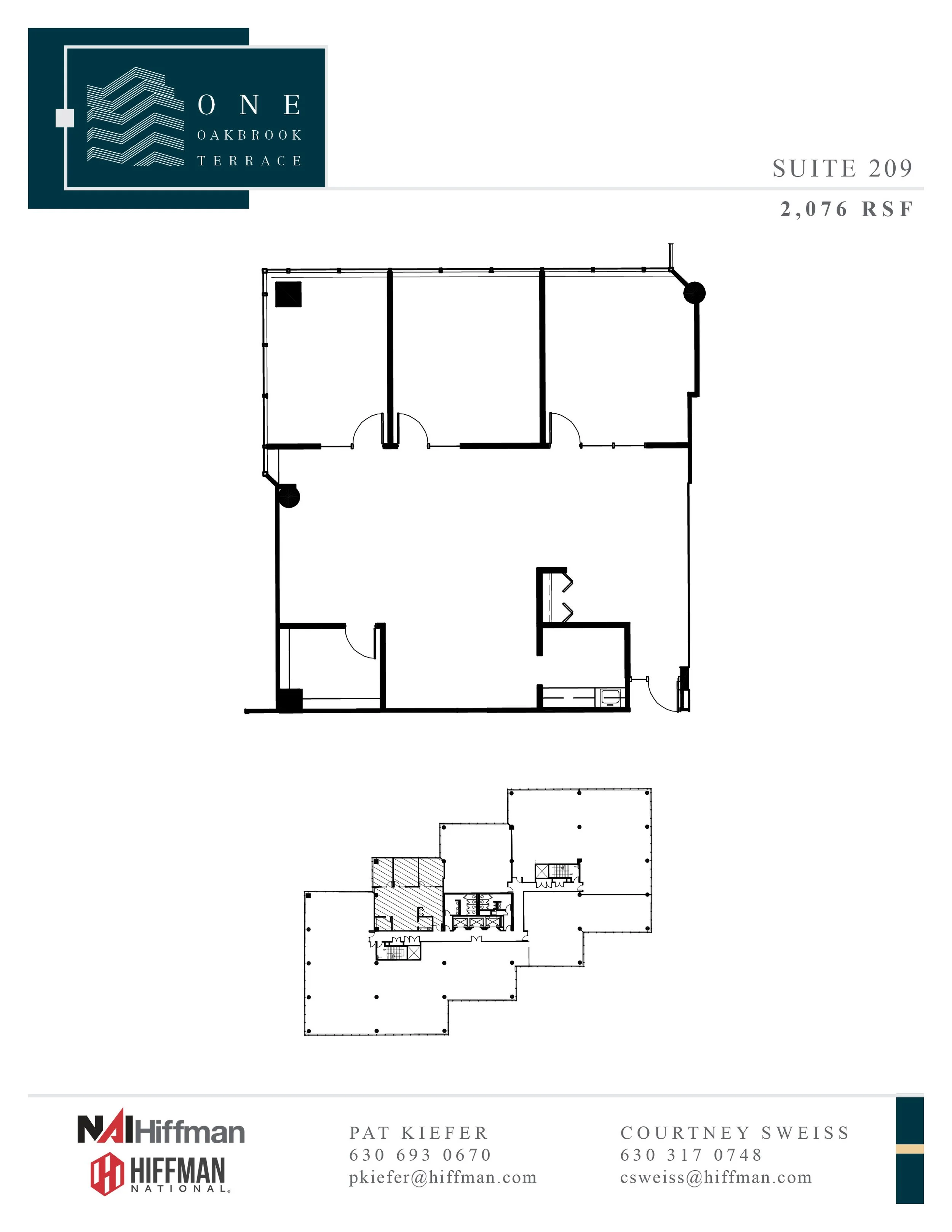 Suite 209  I  2,076 RSF