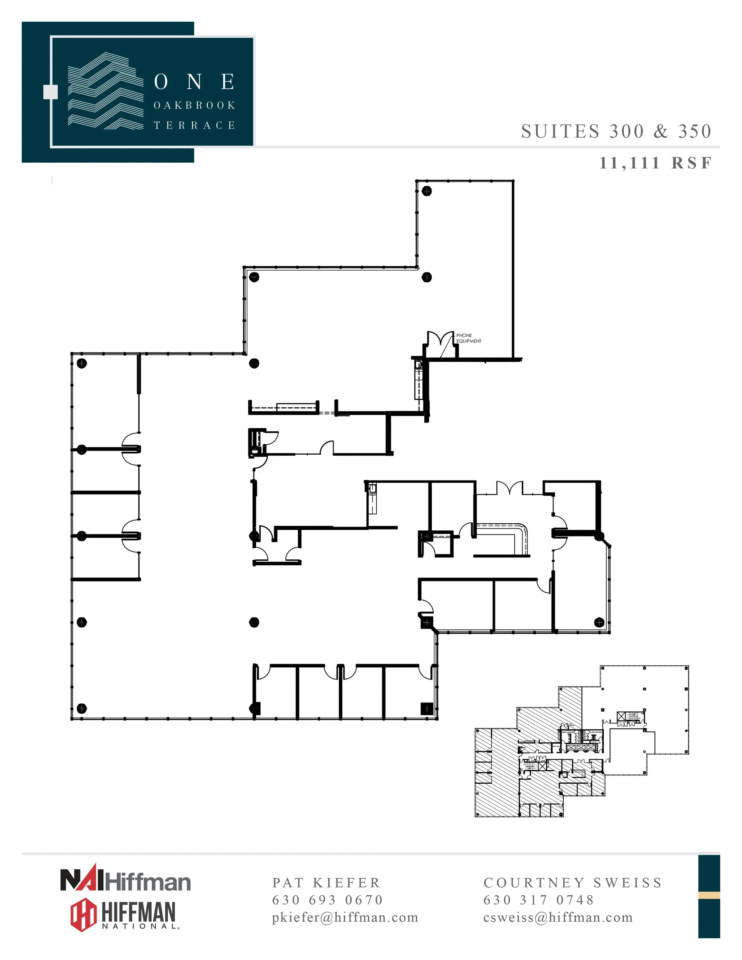 Suites 300-350  I  11,111 RSF