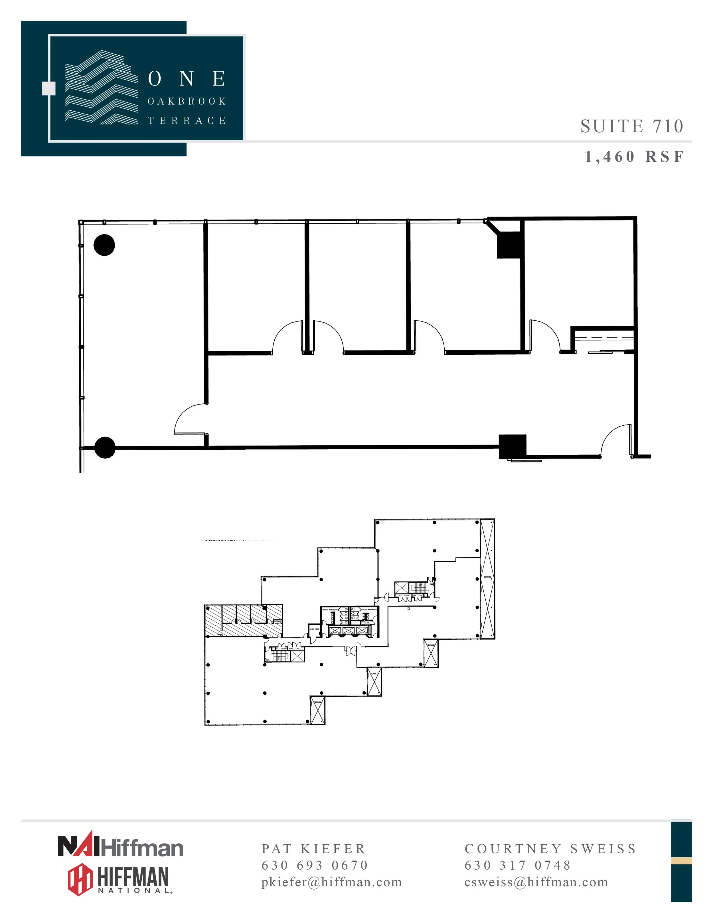 Suite 710  I  1,460 RSF