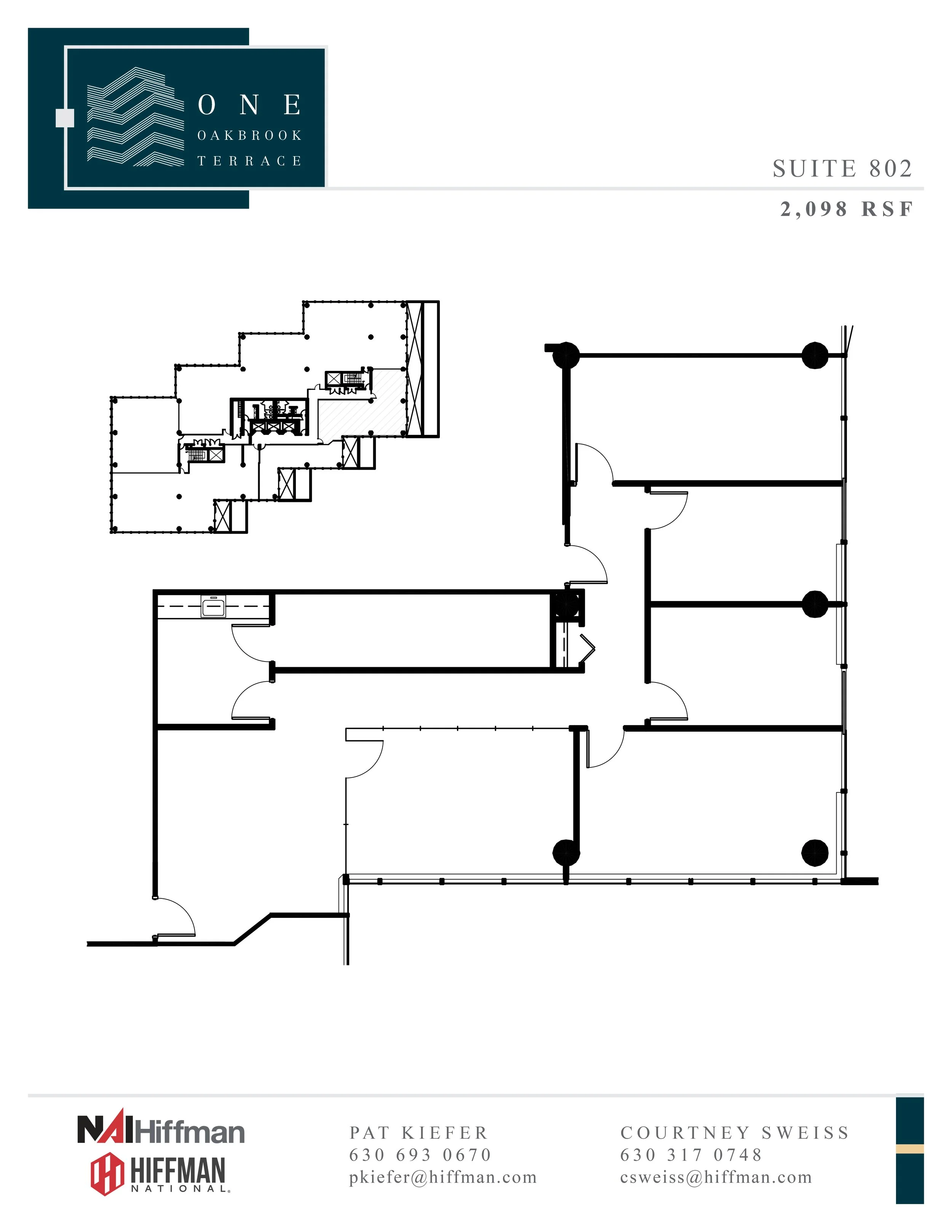 Suite 802  I  2,098 RSF