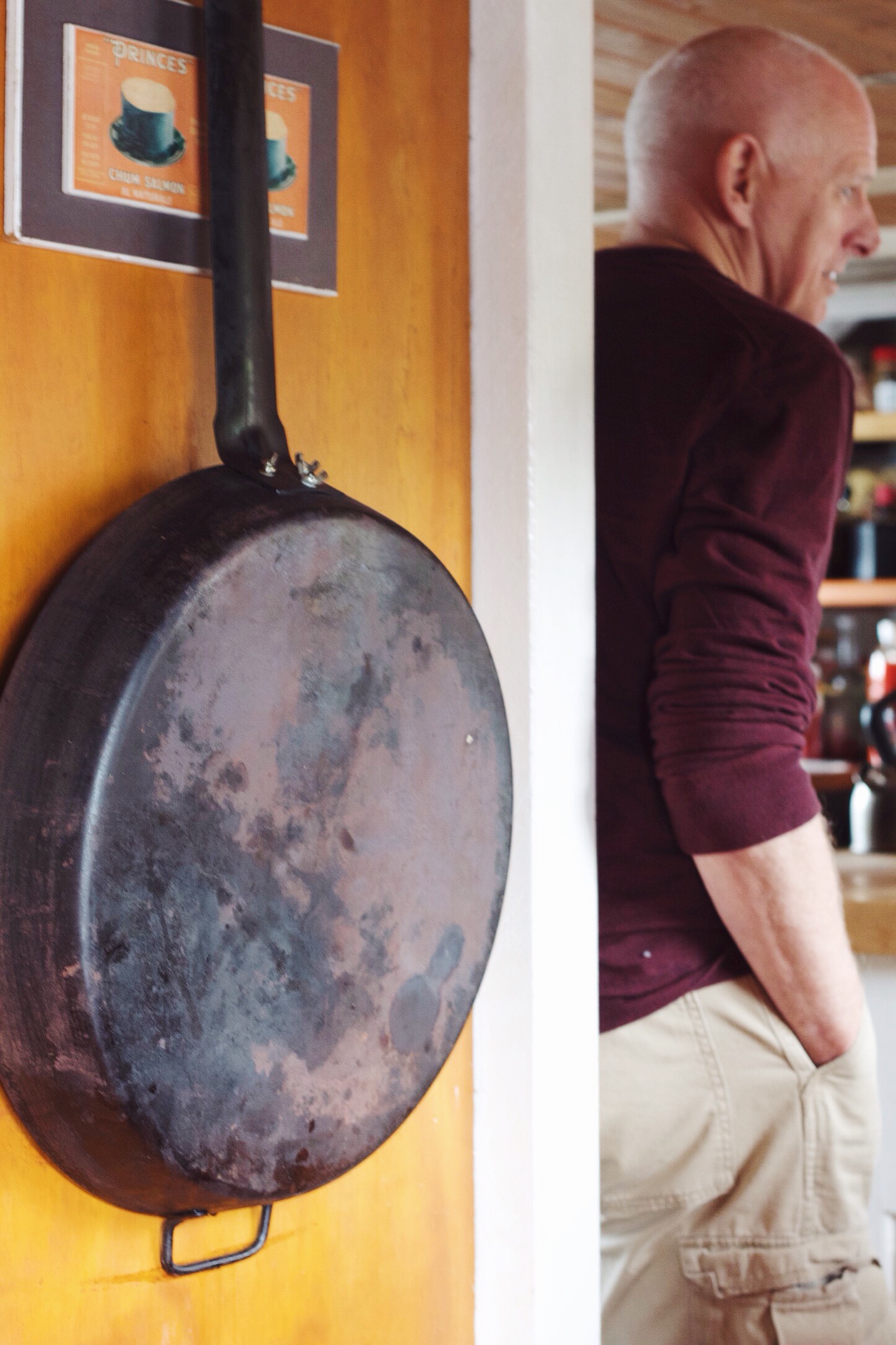 biggest frying pan ever.