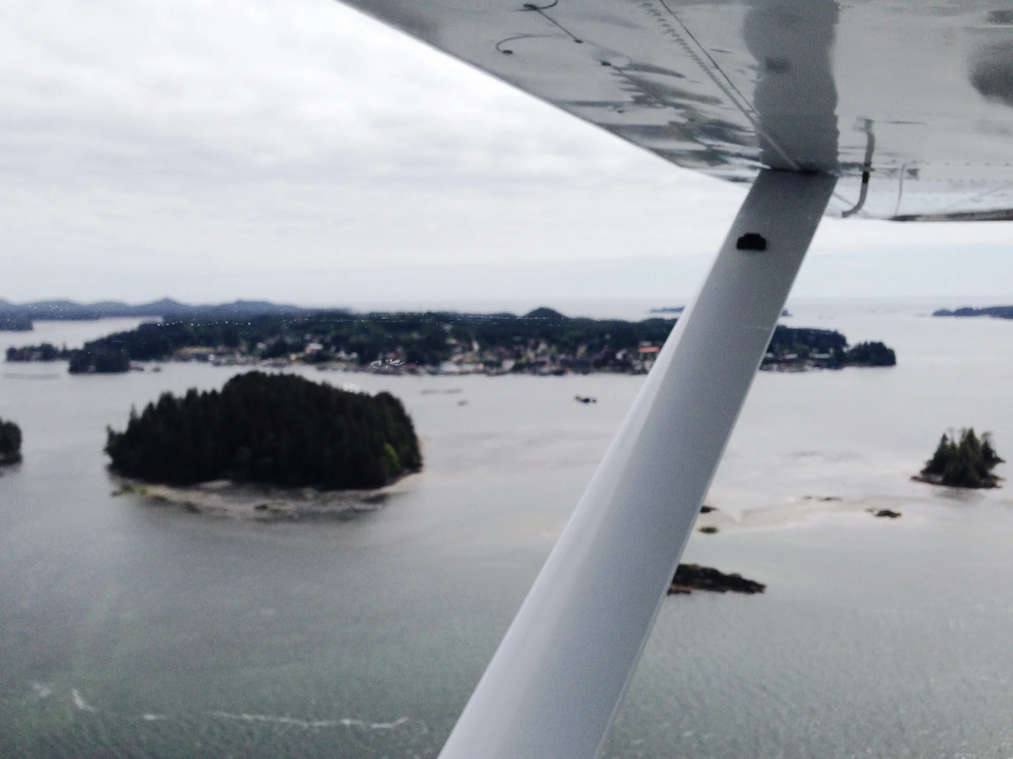 on approach to Tofino.