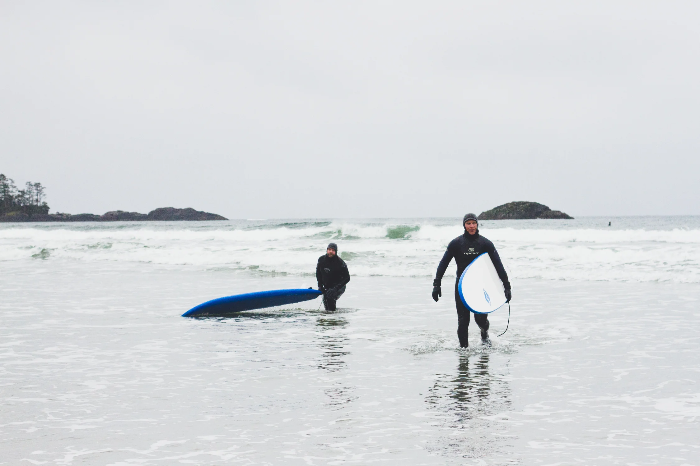 Two new {in a relative sense} men and an old sea.