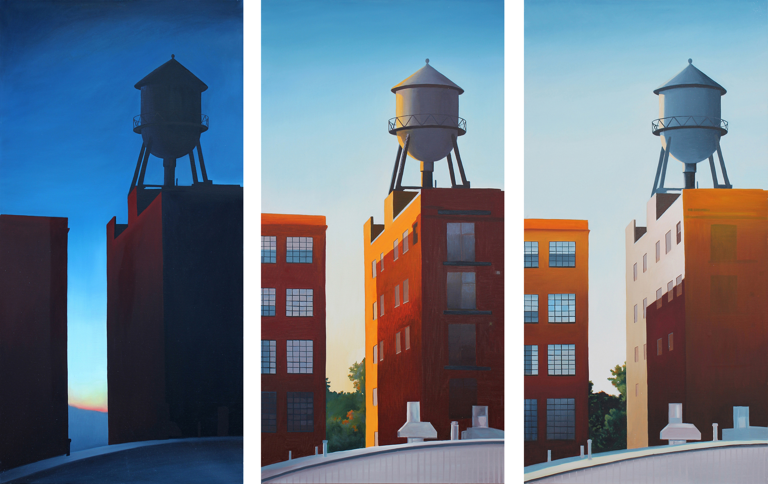 Water Tower - Tryptic