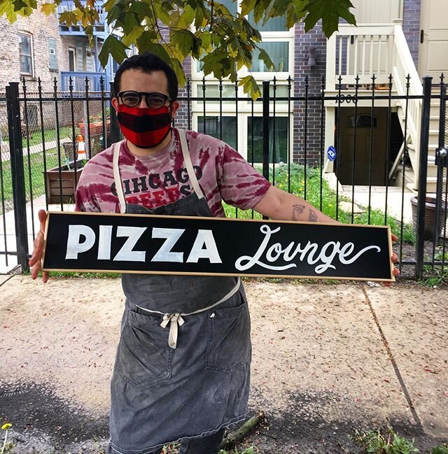 Thanks Tony!!!
@professorpizza is making up a limited supply of pizzas every week.
They are delicious!
Give him a follow and place your order. #professorpizza🍕🍕🍕 #chicagopizza #pizza #signs #handpainted #chicagosignsystems