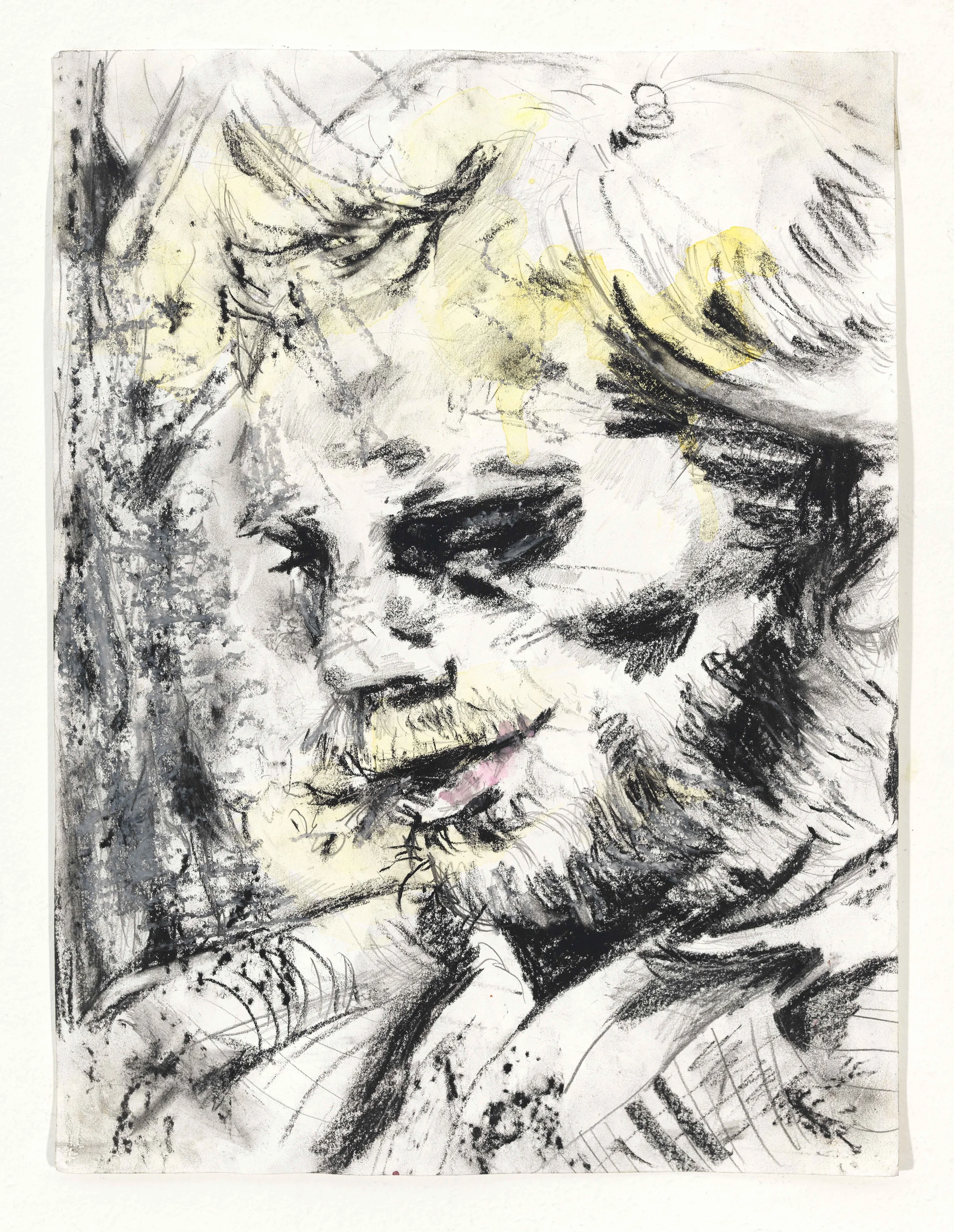 Pencil, Charcoal, Watercolor on Paper 2013