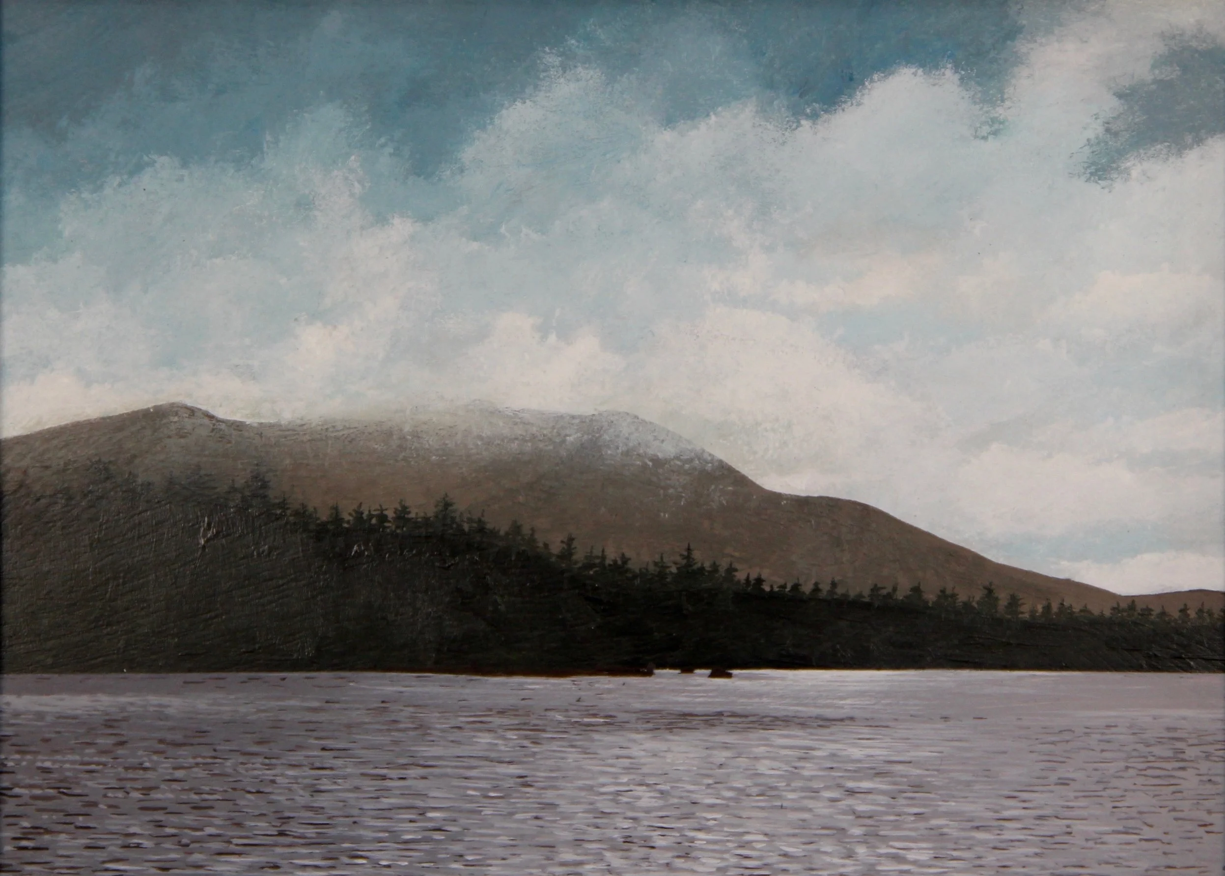 Clouds and the Lake 6" x 8" $400.