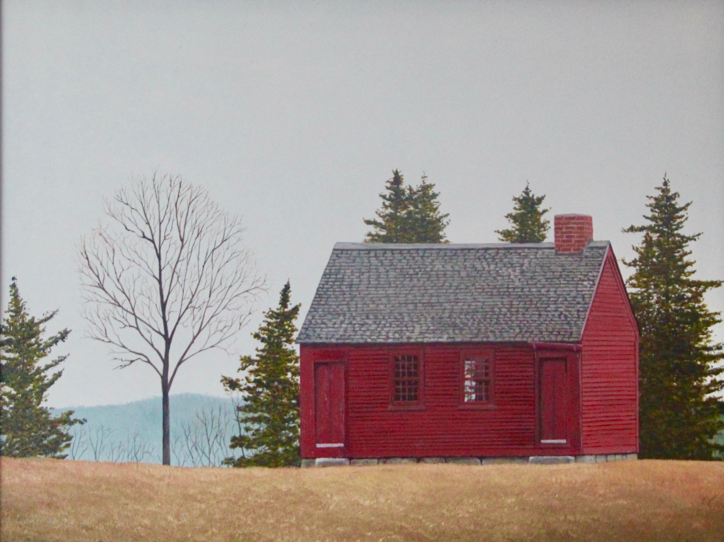 Nathan Hale Schoolhouse 8" x 10" $400.