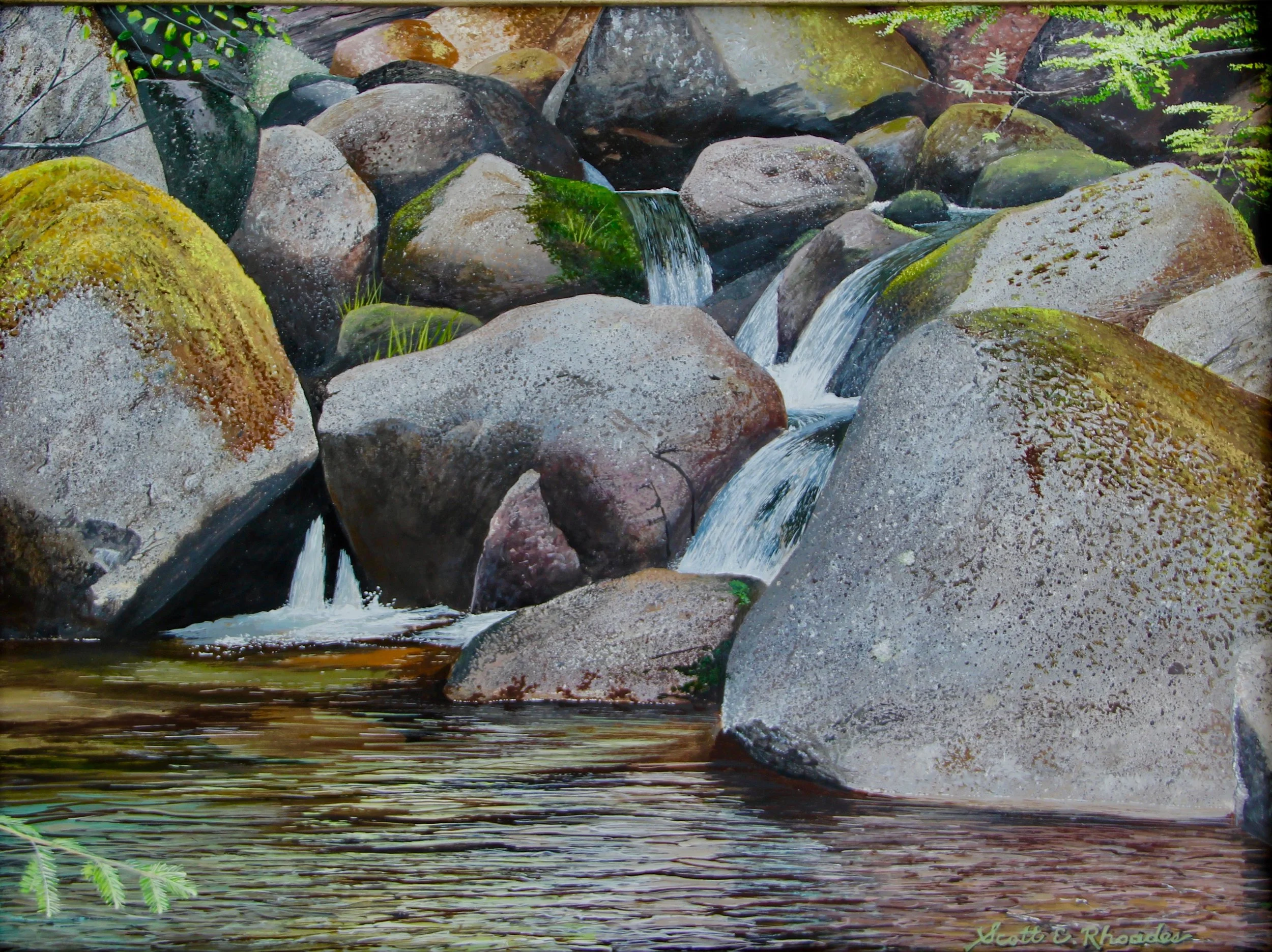 Nature Rocks 12" x 16" $1500.