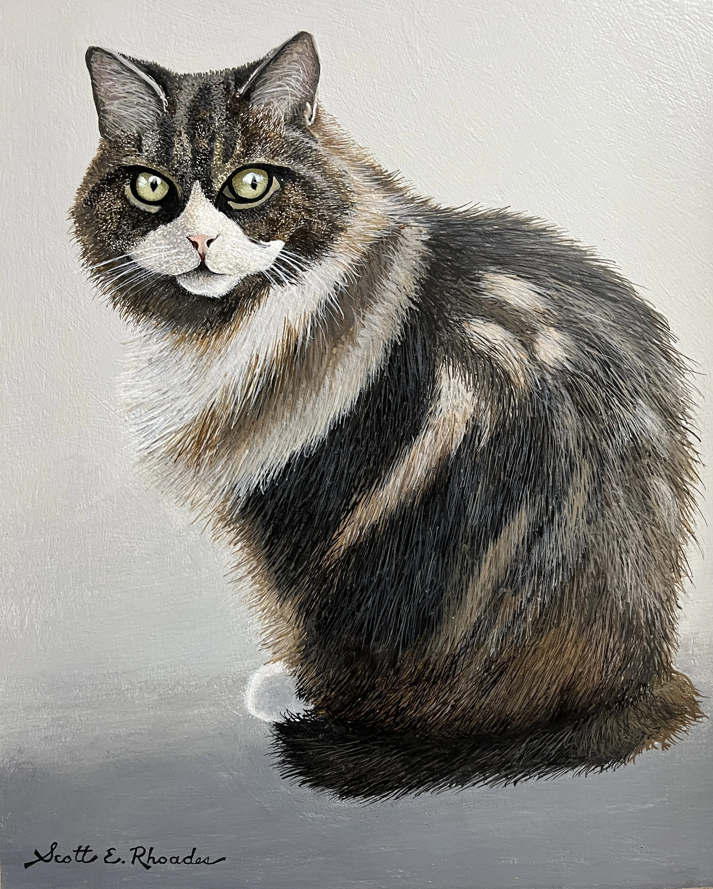 Mama Kitty, 8" x 10"   Gift