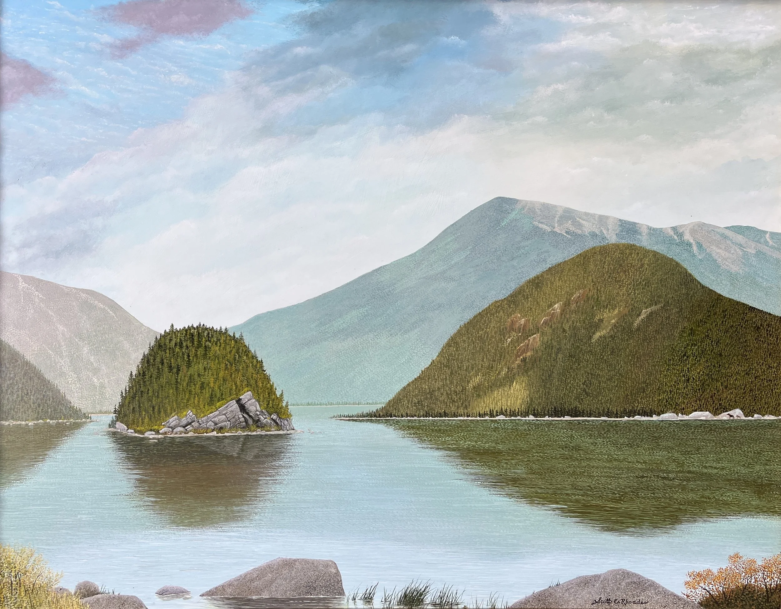 Tranquility, 22" x 28"   $3600.