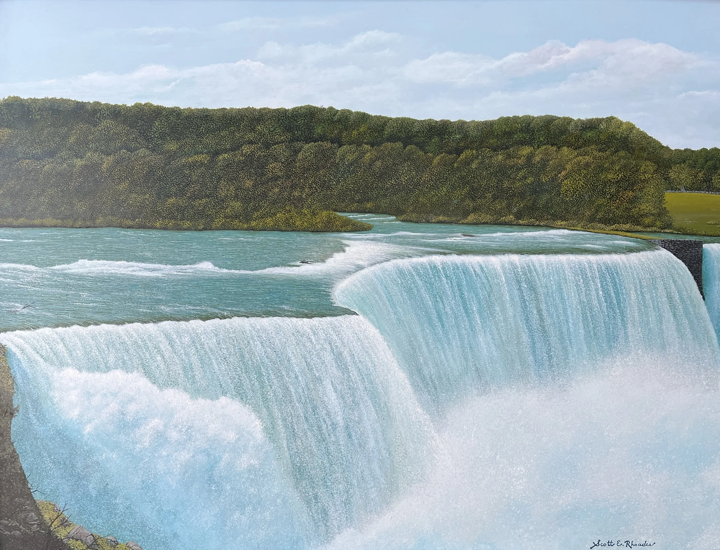The Falls, 18" x 24", $6000.