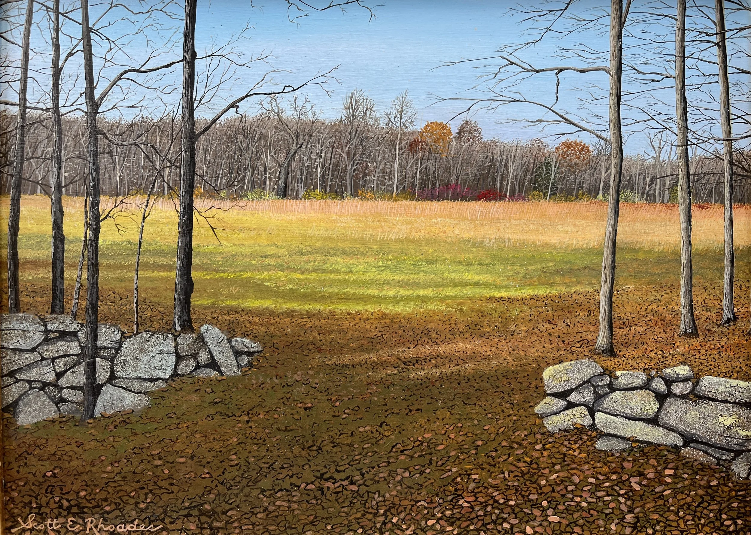 Kay's Meadow (Joshua's Trust Land), 9" x  12,   $600.