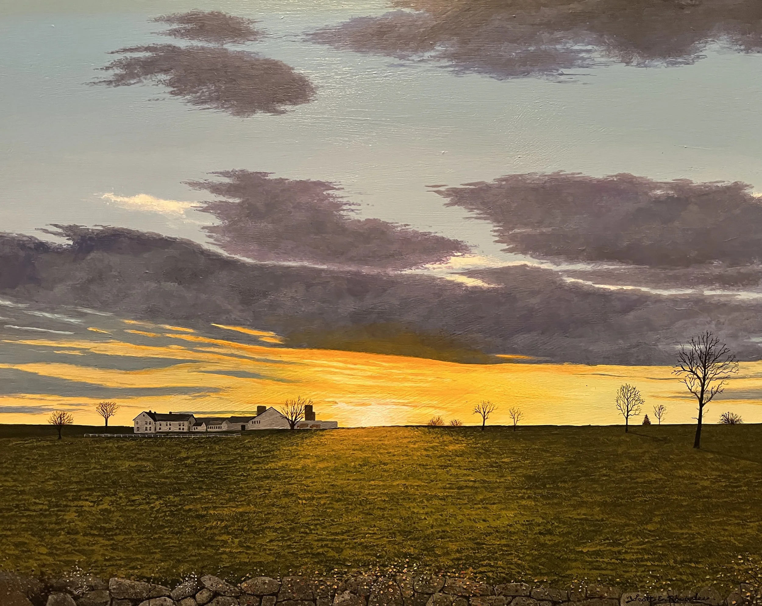 The Eternal Promise - Sunset, 16in x 20in,   $1400.