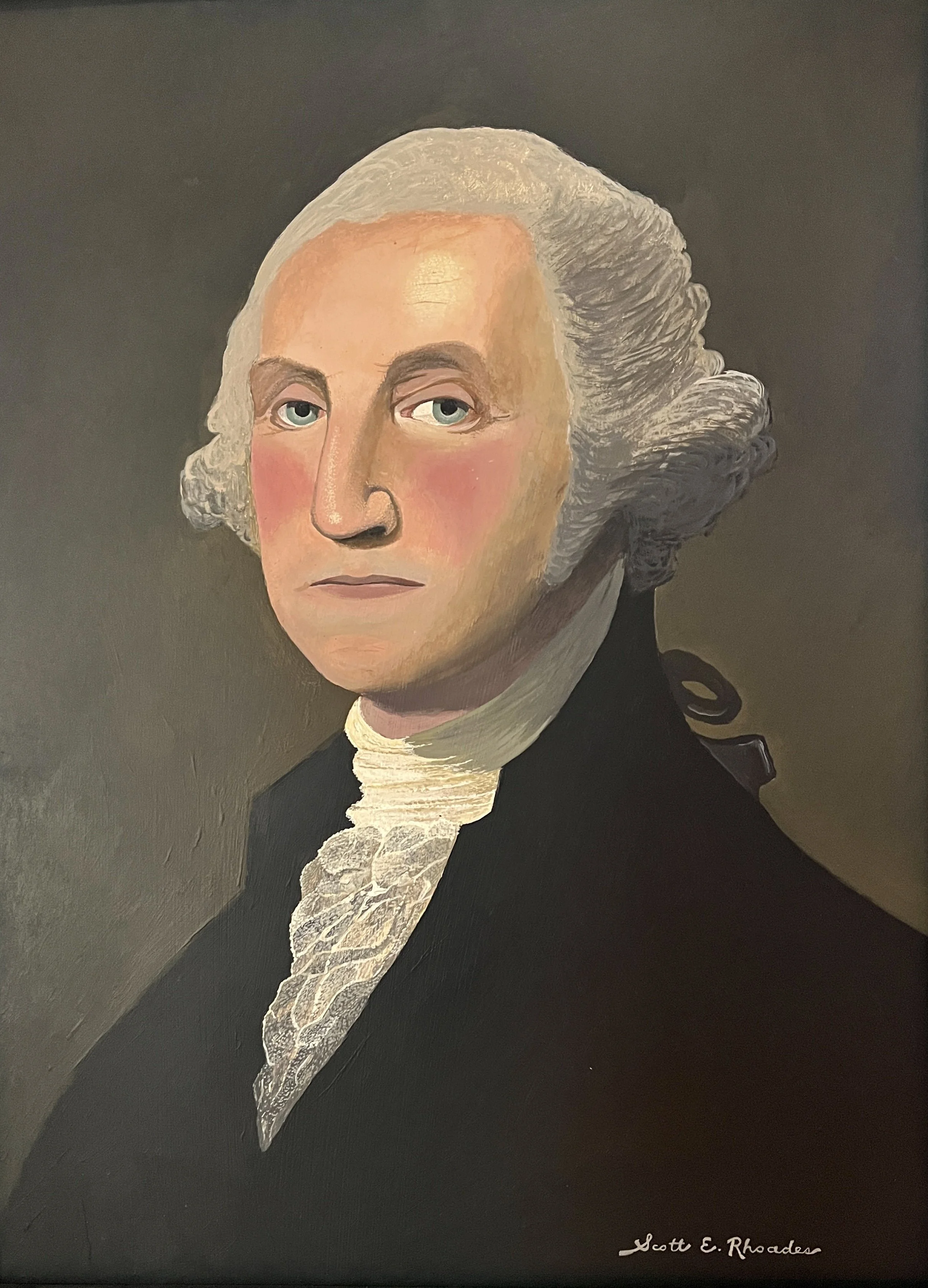 George Washington II, 12in x 16in, $750.