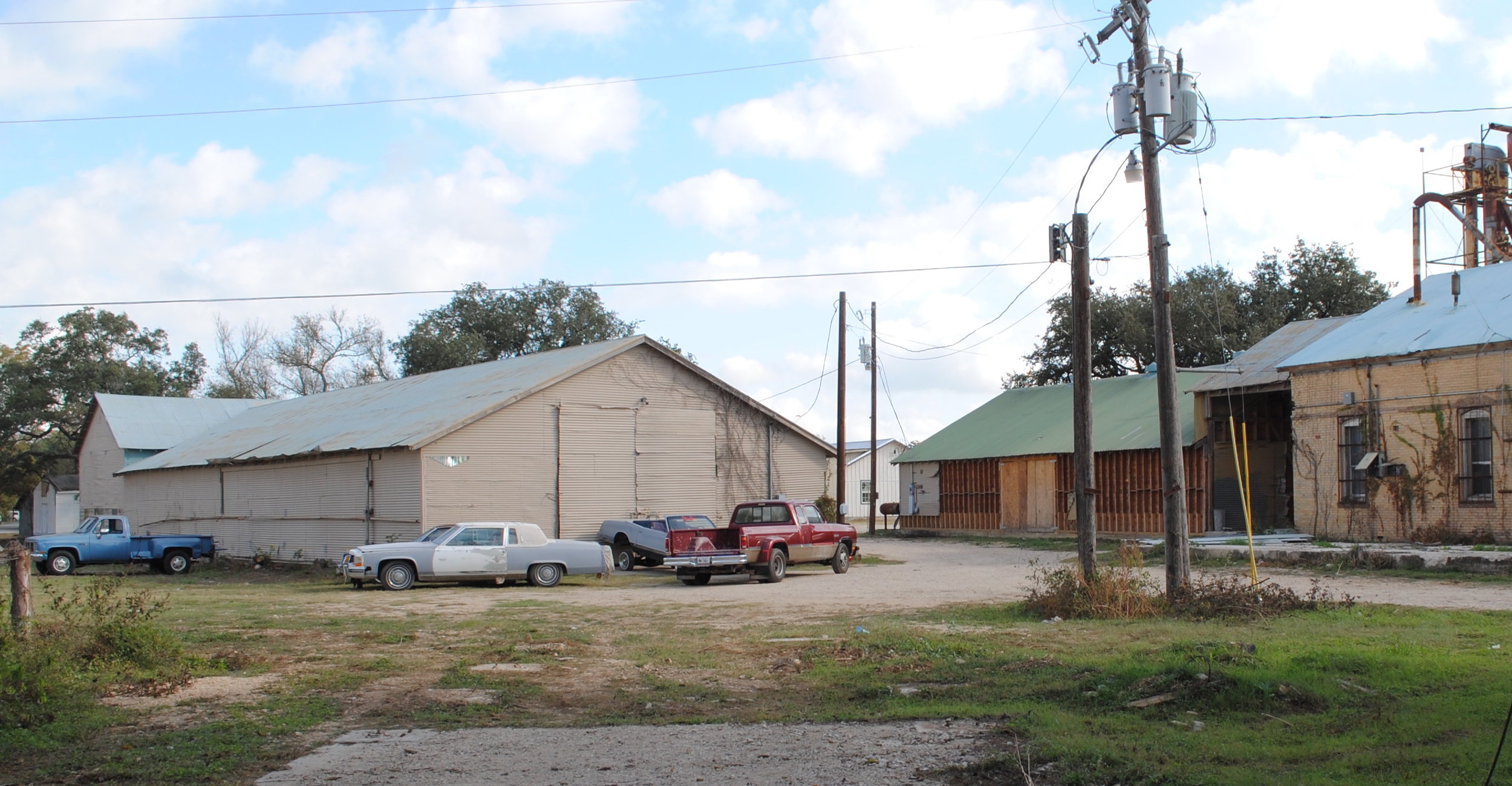 The back side of the Hay Barn