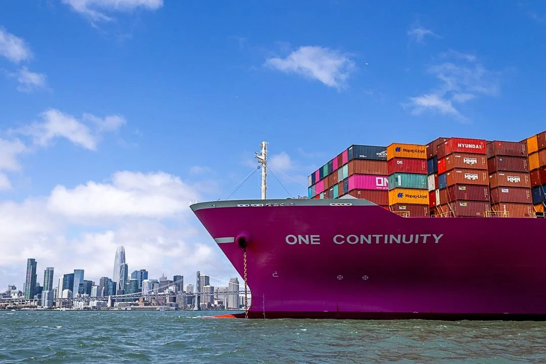 Sorry art fans!  Out on the Bay, images by Pablo Fernicola, has closed early. Photographer and images are well, but our art wall need repairs. If you missed this show, please visit Pablo's Instagram page @ship_spotting_oak_sfo/ 

#thisshiphassailed
#