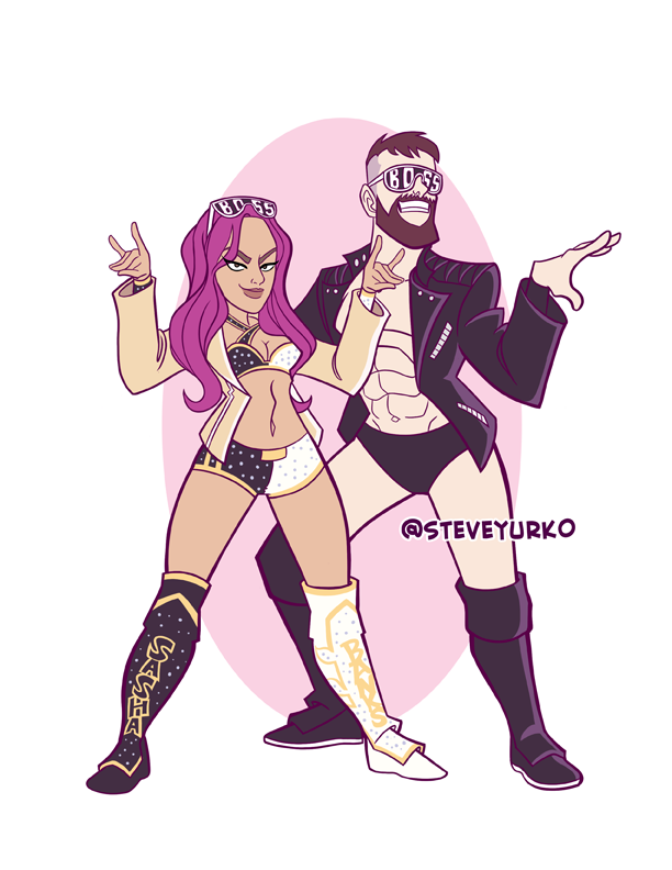 Sasha Banks/Finn Balor (2019)