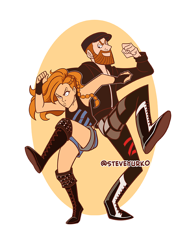 Becky Lynch/Sami Zayn (2019)
