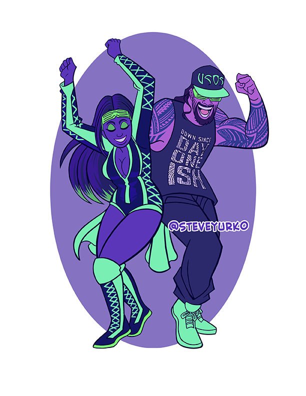 Naomi/Jimmy Uso (2019)