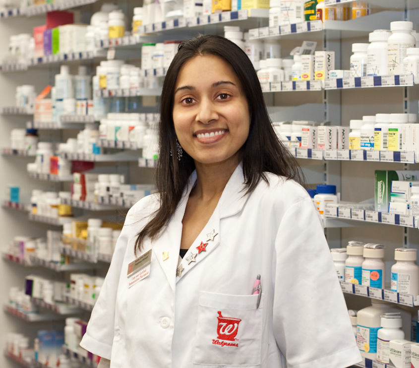 I had about 5 minutes to shoot with this busy pharmacist; using a simple speed light setup allowed me to get the shot. ISO 320, 1/50 sec. at f4, 50mm lens.