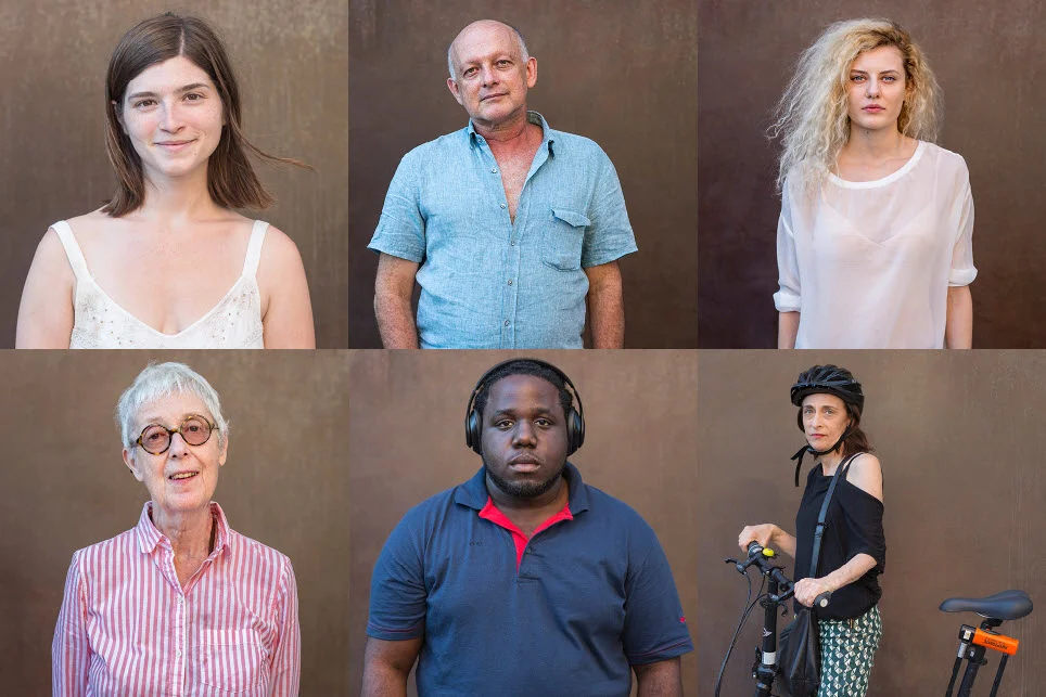 For my Corner Portraits series, I shoot one frame on film using my Hasselblad and a 150mm lens, I then shoot 6 or 7 frames with a digital camera so I have immediate access to the images and can send a picture to my subjects. 85mm lens, 1/125 sec at f4.0, ISO 200. You can see all of my Corner Portraits on my website and follow the series on Instagram, @jautzphoto.