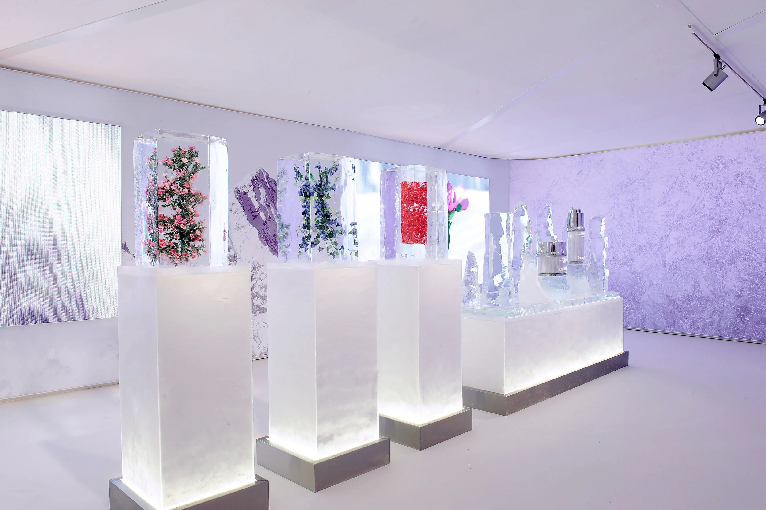 ice crystal event design in rome