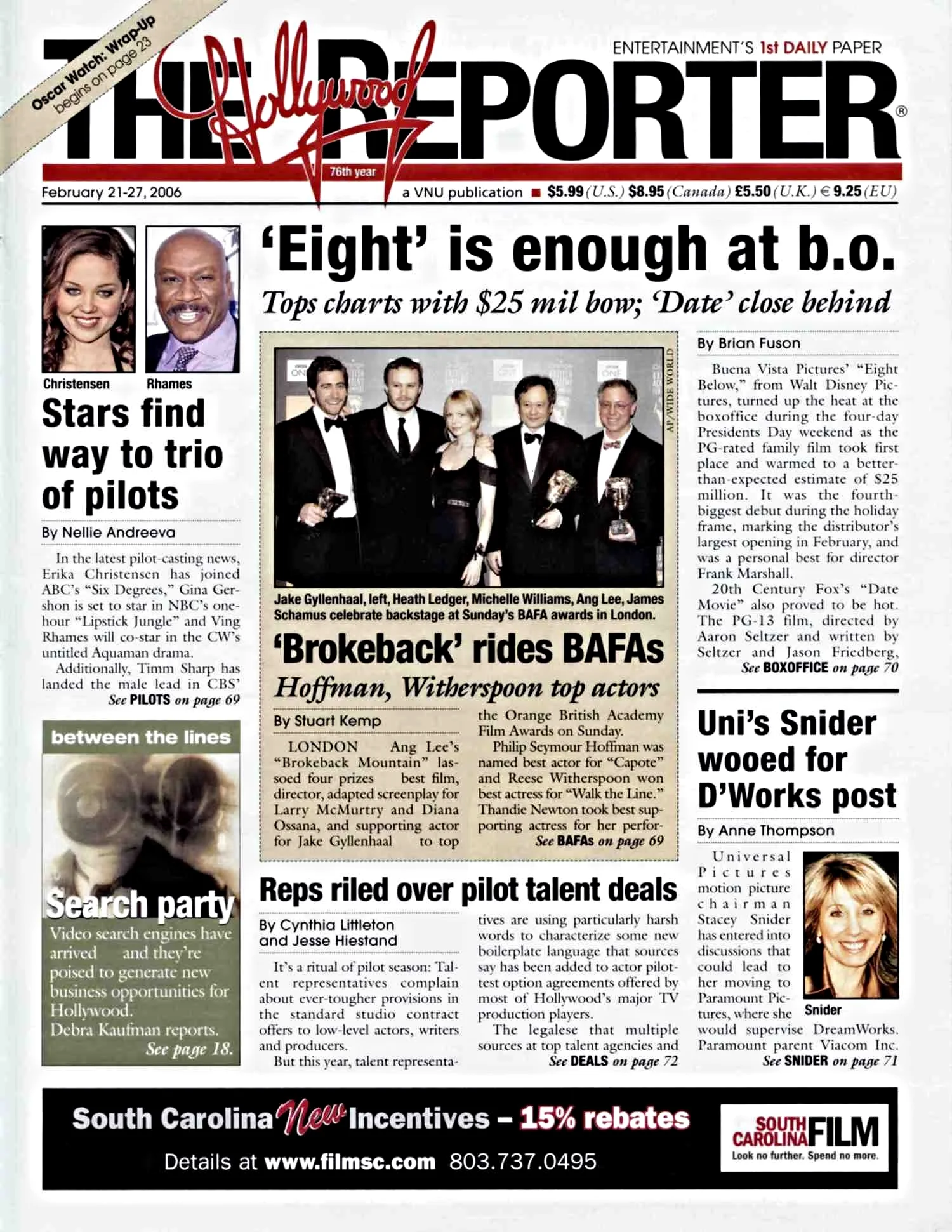 The Hollywood Reporter: NL Hooks Up With Bosnak for '20 Times'