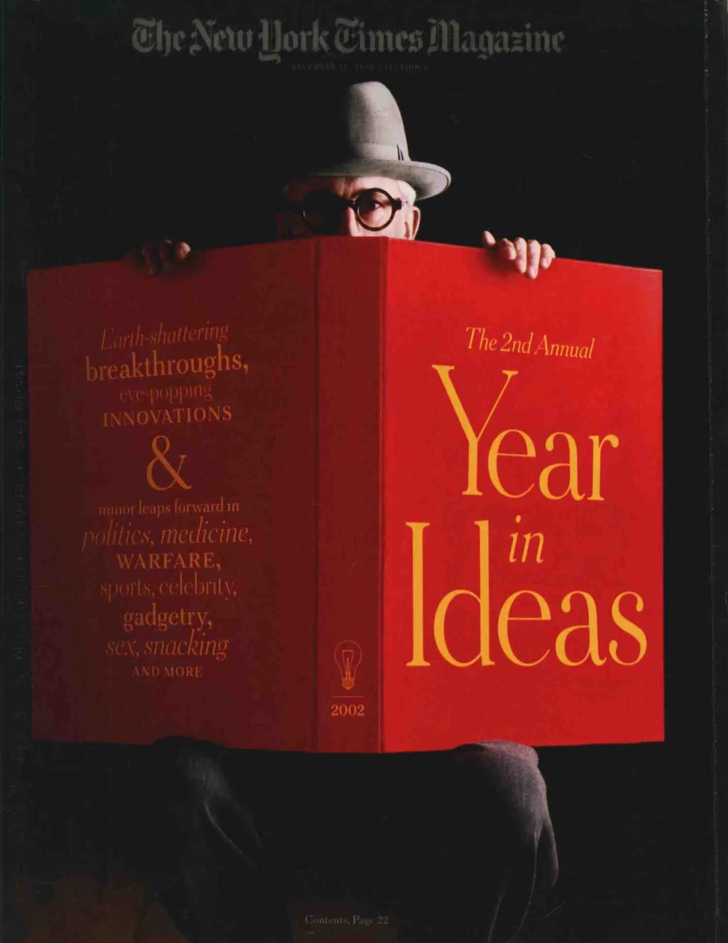 The New York Times Magazine: The Year in Ideas/Open-Source Begging