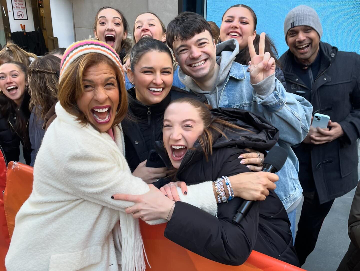 Behind the scenes with the hosts of @todayshow before the big surprise&hellip;🕺💃🪩

We love @carsondaly @hodakotb and @craigmelvinnbc !

#pmtdancecompany #todayshow #flashmob #footloose #nycdancers #hodakotb #carsondaly #craigmelvin #pmtfam