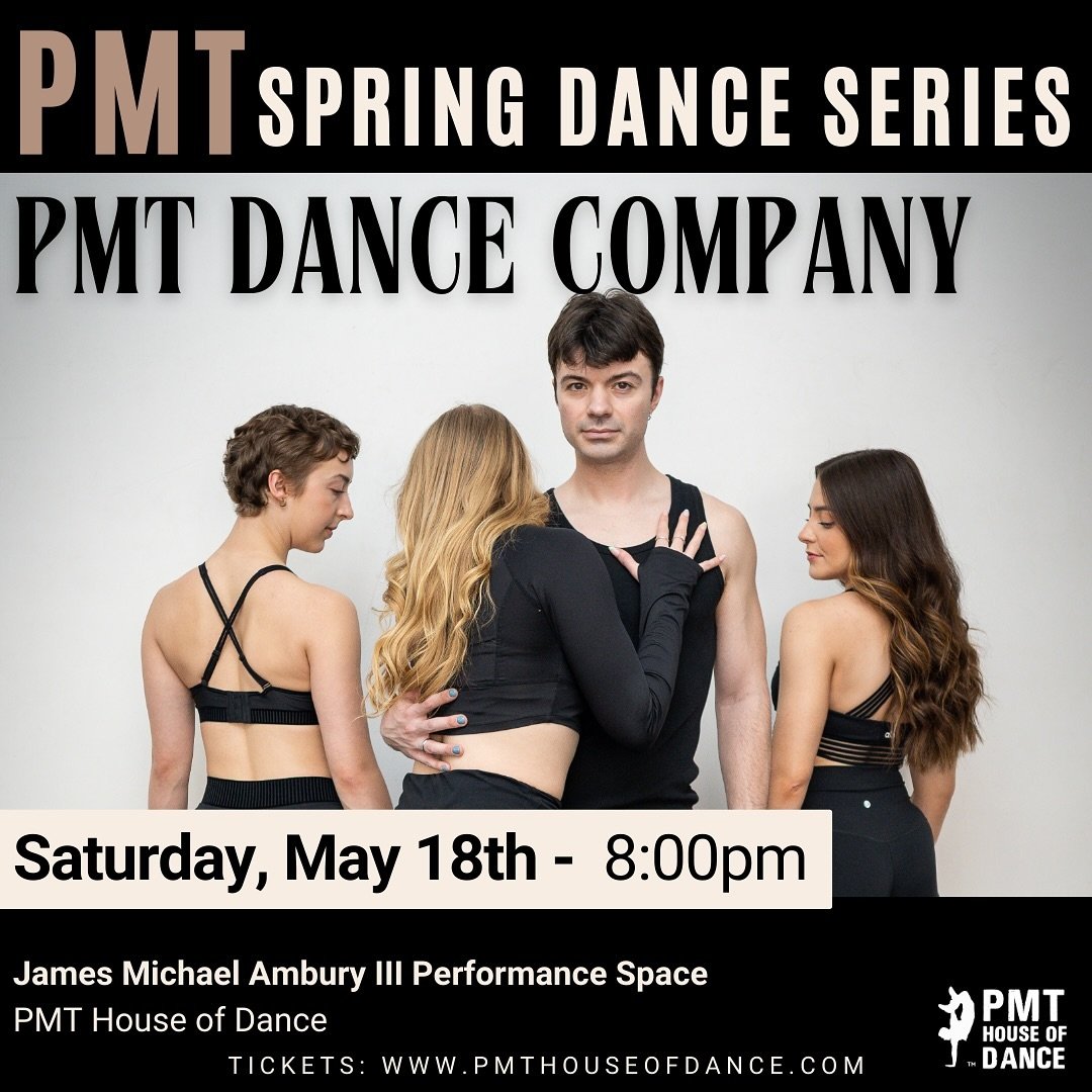 We will be performing two pieces this Saturday 5/18 for PMT&rsquo;s Spring Dance Series at 8pm! See you there 🌟

🎟️Ticket info linked in bio! 

#pmtdancecompany #pmthouseofdance #pmtspringdanceseries #showcase #nycdancers #hiphopdance #contemporary