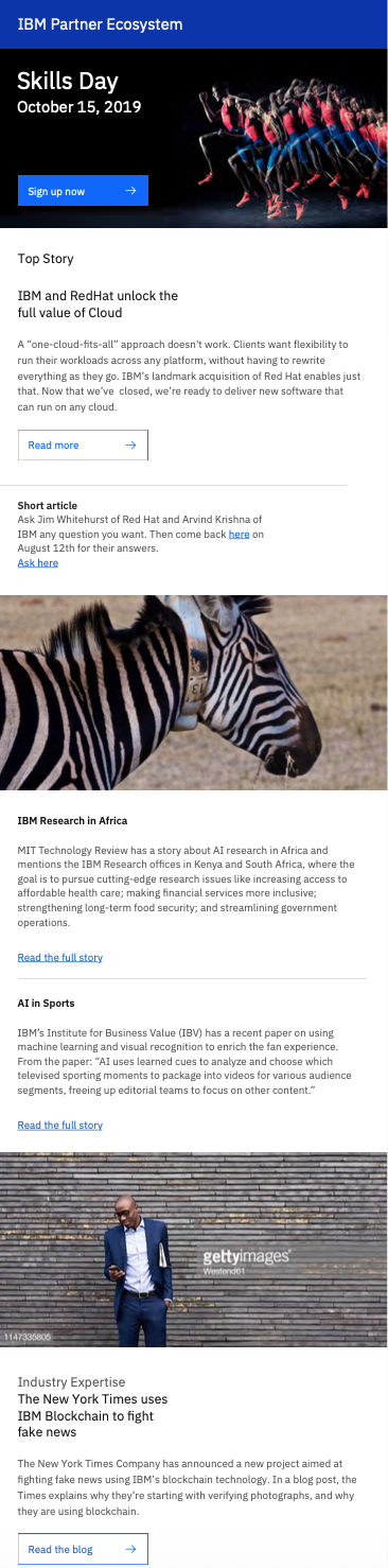 IBM Partner Ecosystem Newsletter