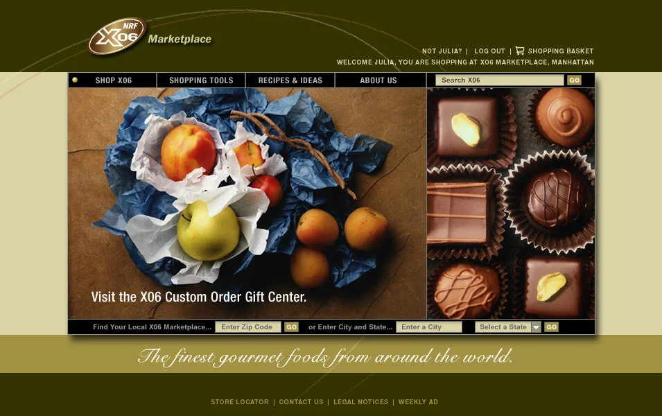  Website Homepage 