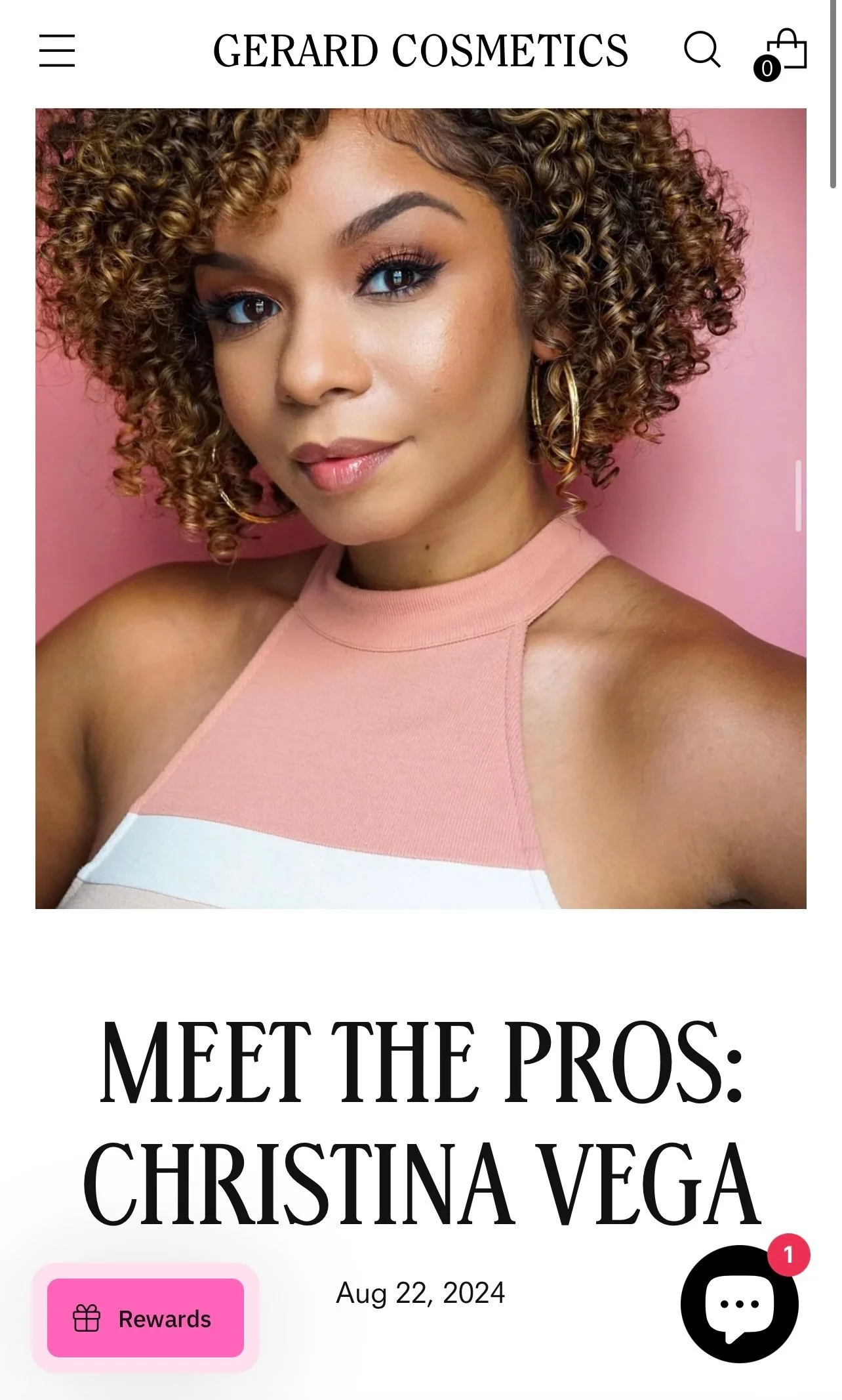 Gerard Cosmetics: Meet the Pros