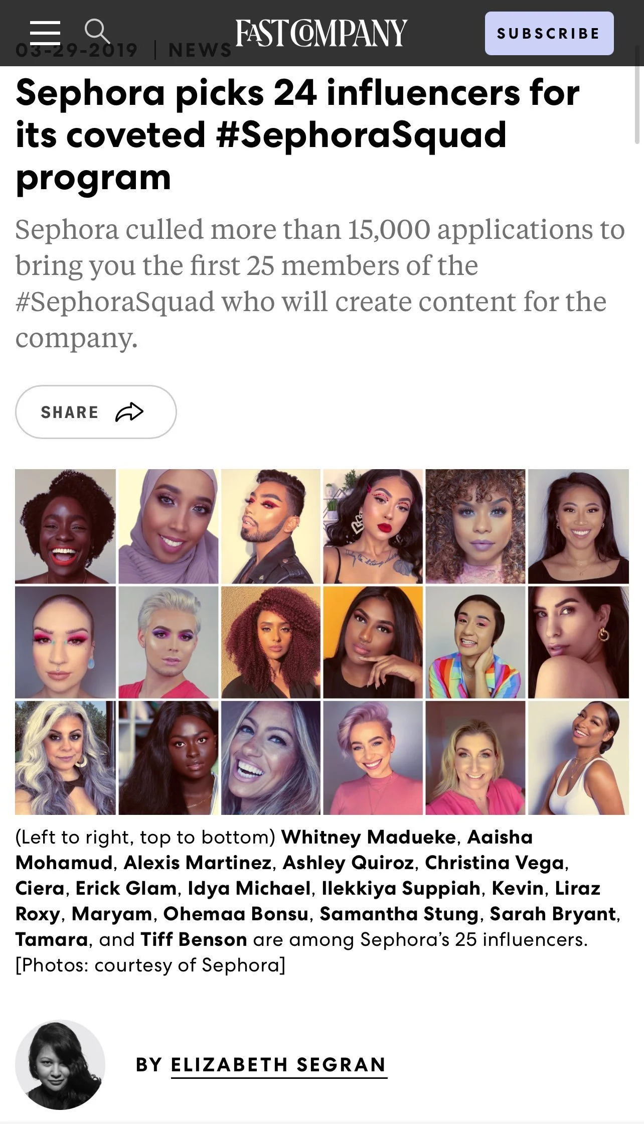 Sephora Squad