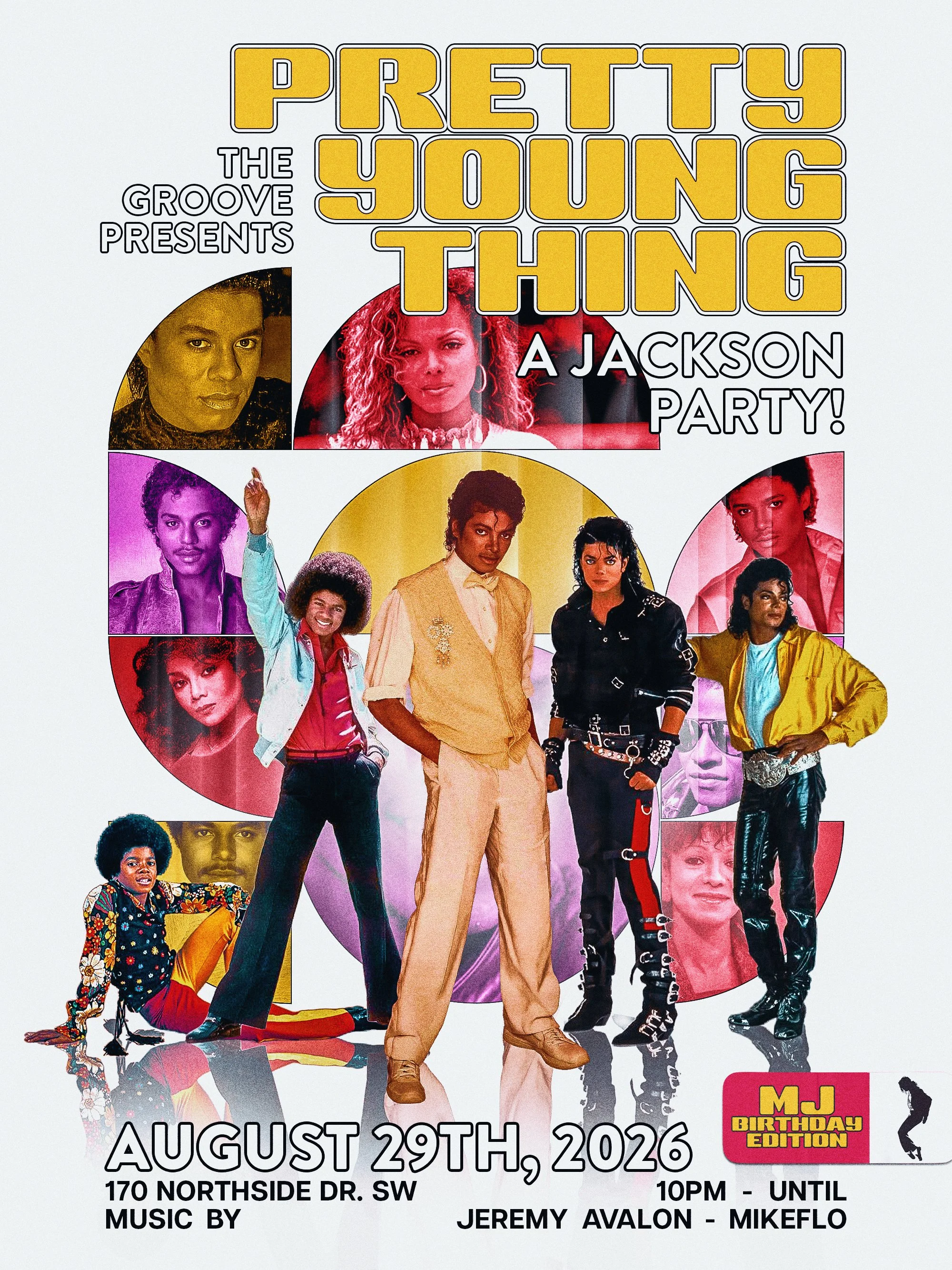 Pretty Young Thing, A Jackson Party! MJ Birthday Edition