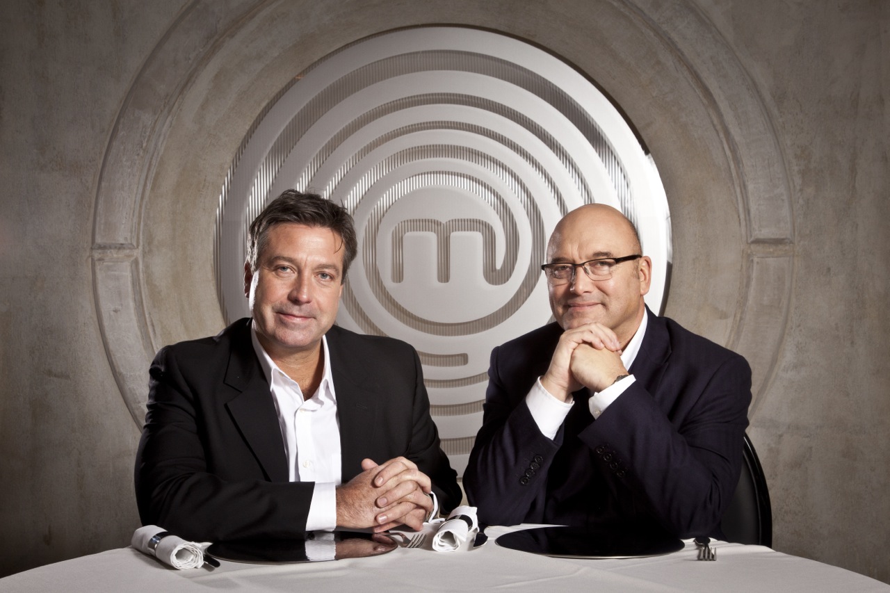 John Torode and Gregg Wallace. Photo taken from this source .