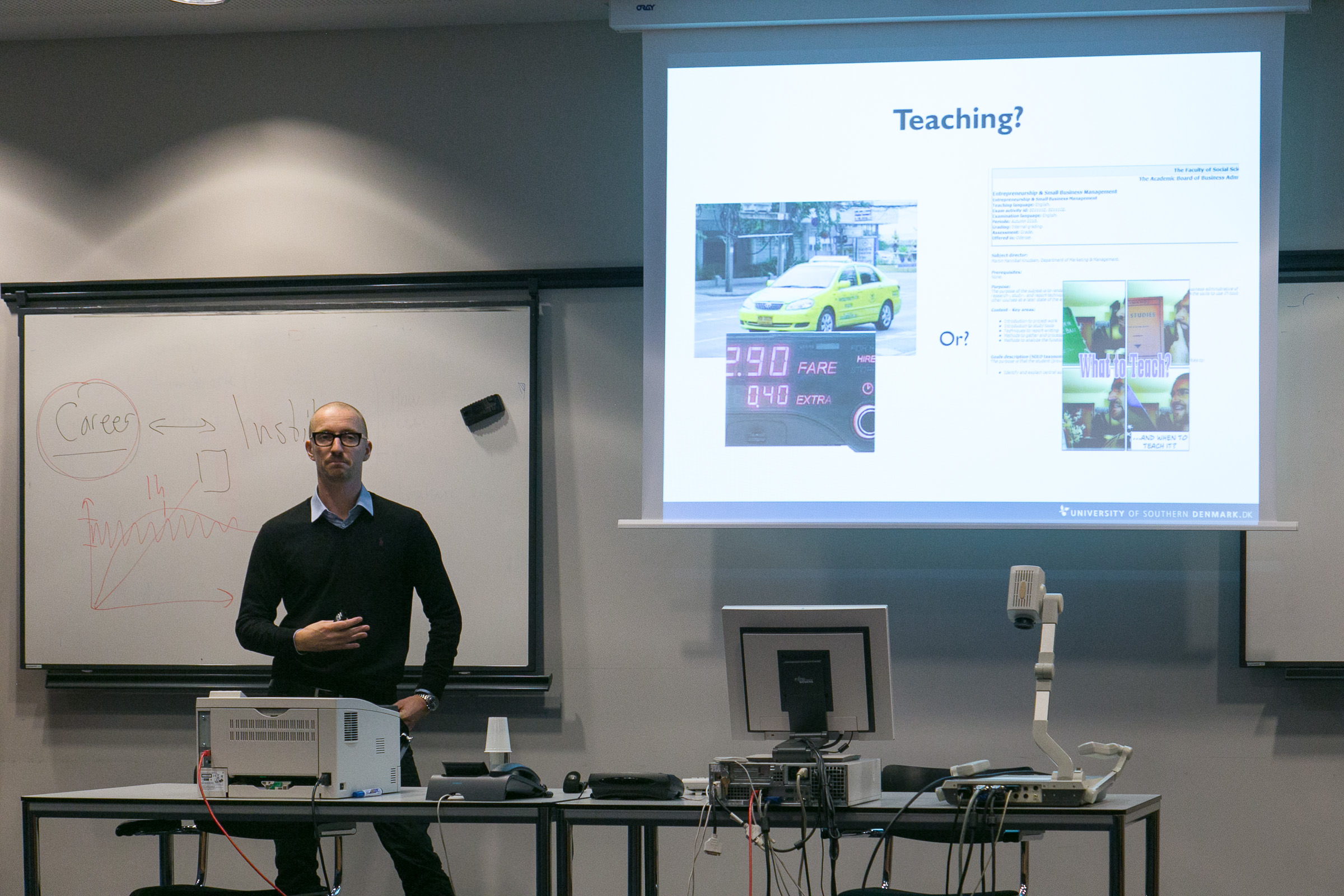 Martin Hannibal on the RENT doctoral workshop.