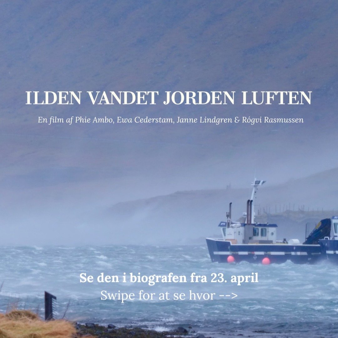 I dagens anledning &ndash; en anbefaling: 'Ilden, Vandet, Jorden, Luften.'

S&aring; den i aftes til @filmfyn s lokale premiere der bl.a. var til &aelig;re for Skar&oslash;s deltagelse i filmen. Den kan nu ses rundt om i landets biografer. 

Det er e